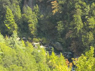 Tallulah Falls From Overlook Point
