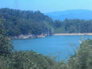 Ahead Is The Train Trestle We Cross