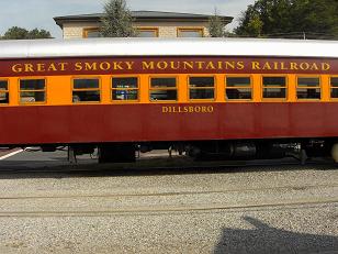 Excursion Train Dillsboro Coach