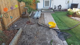 Backyard Railroad Turf Upgrade