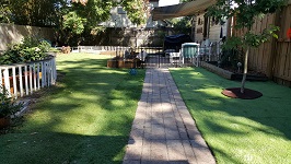 Backyard Railroad Turf Upgrade