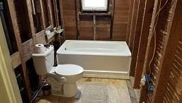 Initial Tub Placment