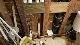 Plumbing Rough In Sink Supplies And Drain