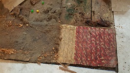 Kitchen Sink Side Demolition Pennisula Cabinet