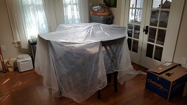 Kitchen Sink Side Demolition Prepare For Pennisula Cabinet Removal