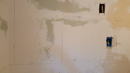 Wall Cabinet Locations Marked